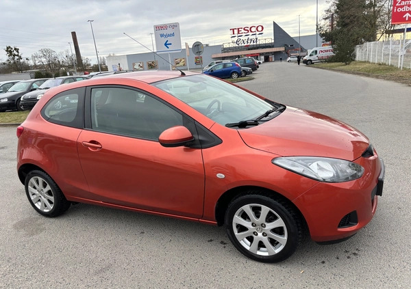 Mazda 2 cena 12999 przebieg: 186000, rok produkcji 2009 z Szczecin małe 301